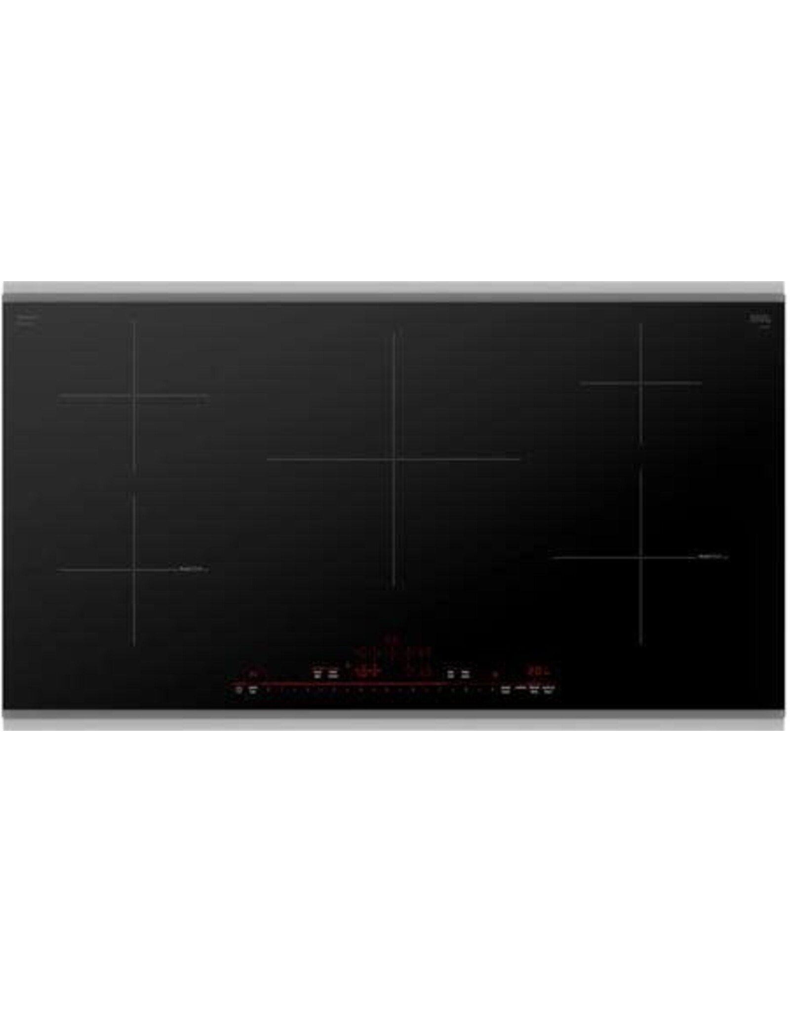 NIT8660SUC  800 36 in. Induction Cooktop in Black with Stainless Steel Trim with 5 Elements
