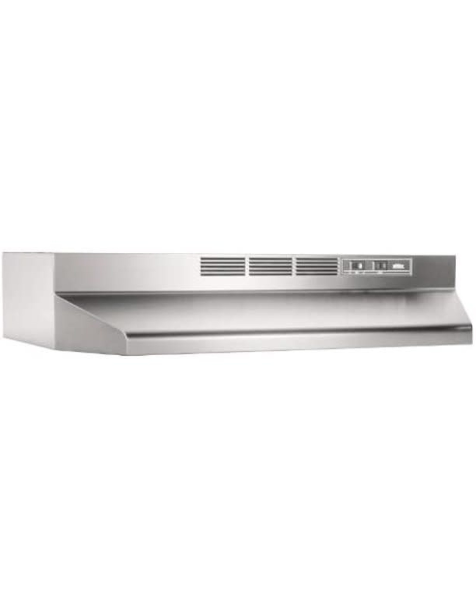 412404  41000 Series 24 in. Ductless Under Cabinet Range Hood with Light in Stainless Steel