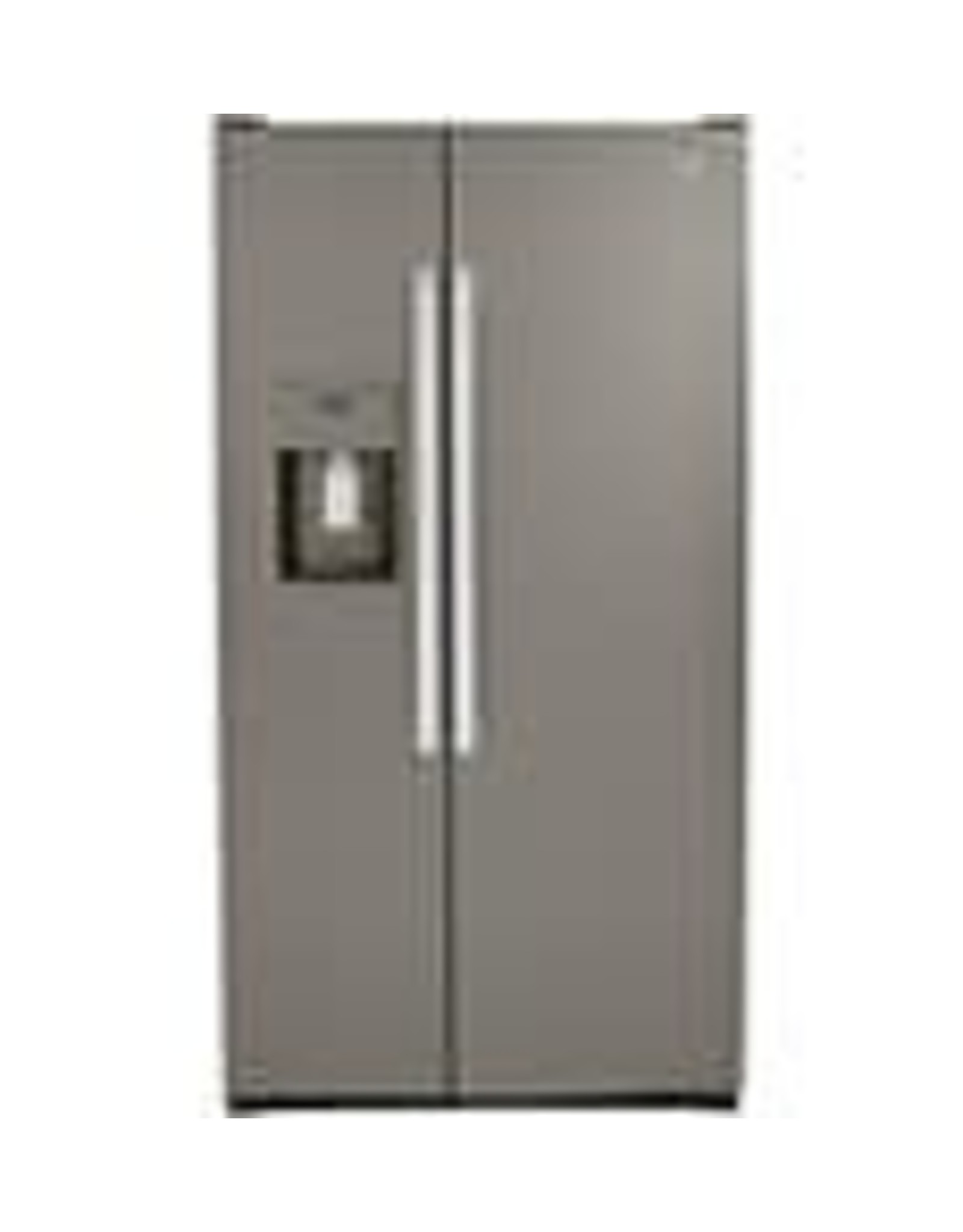 PSS28KSHKCSS GE  25.3-cu ft Side-by-Side Refrigerator with Ice Maker (Stainless Steel)
