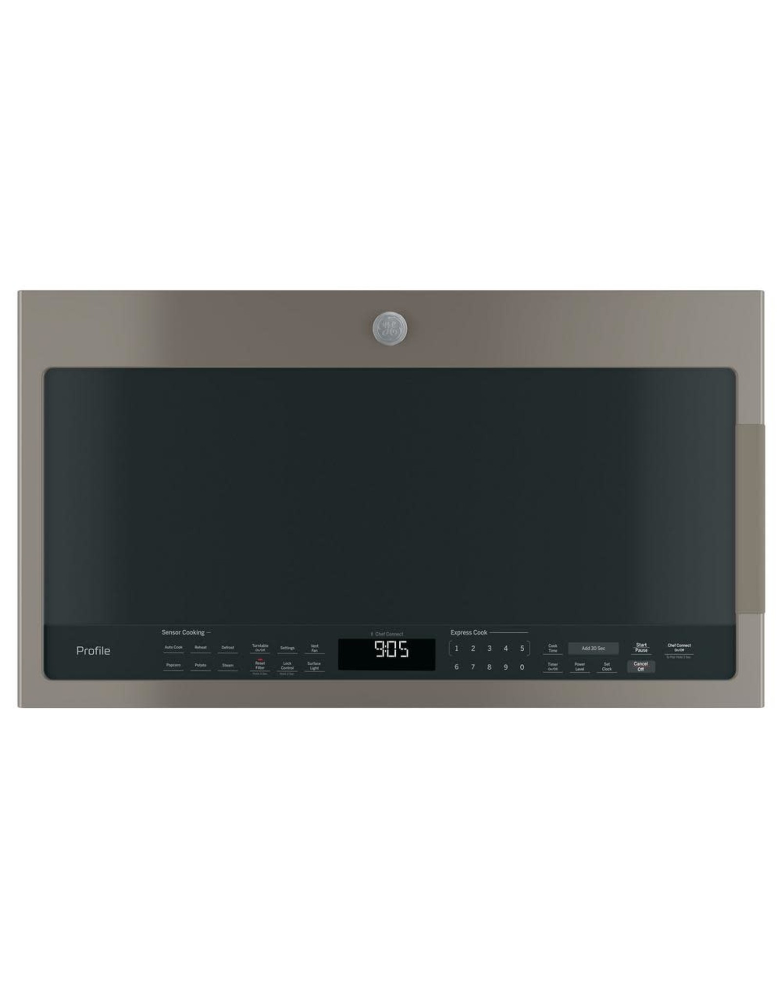 PVM9005EJES Profile 2.1 cu. ft. Over the Range Microwave in Slate with Sensor Cooking, Fingerprint Resistant