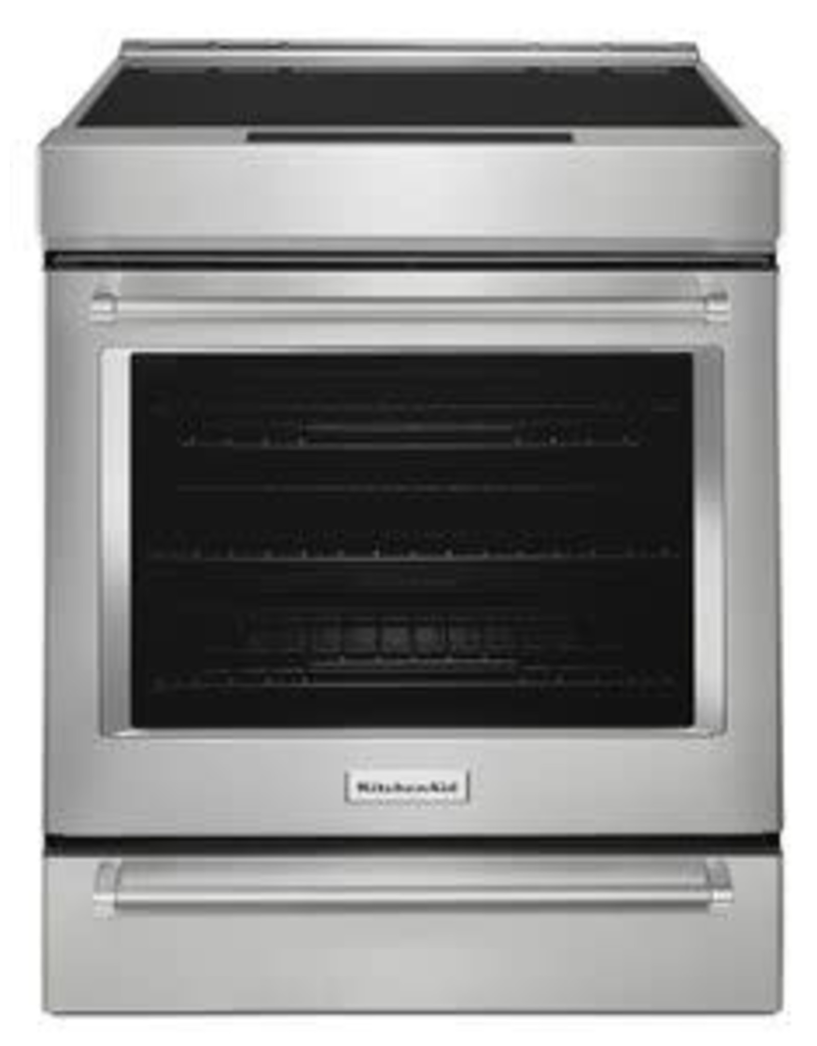 KS1B900ESS 7.1 cu. ft. Slide-In Induction Range with Self-Cleaning Convection Oven in Stainless Steel