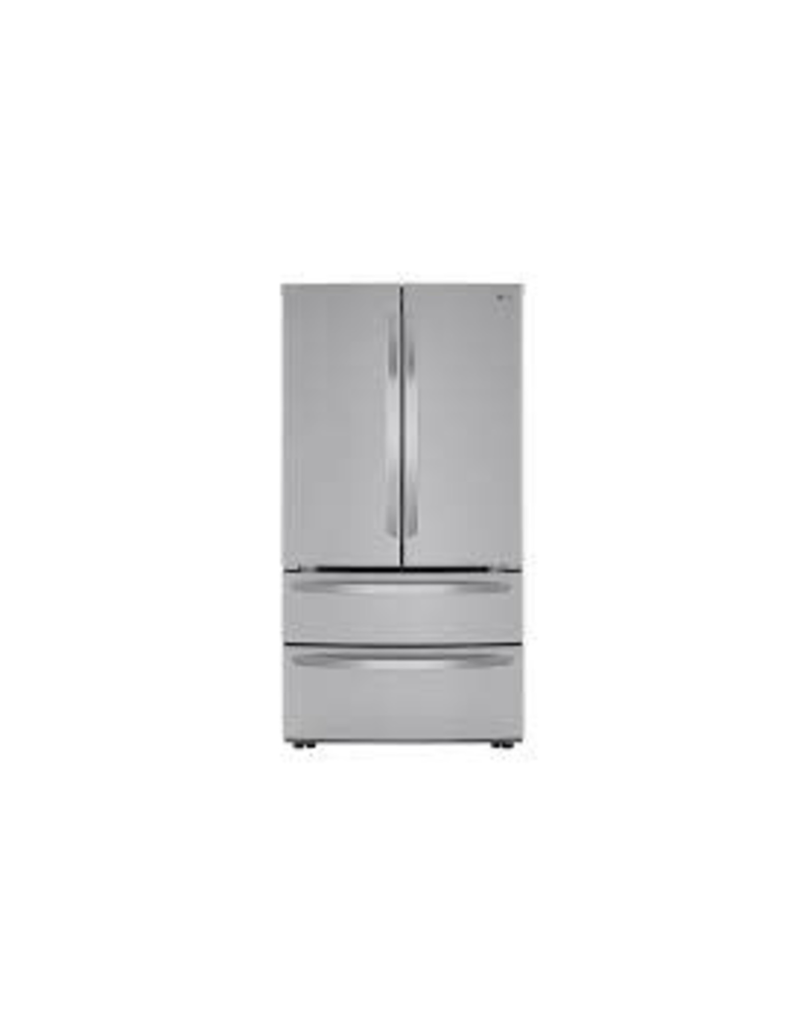 LMWC23626S 23 cu. ft. 4-Door French Door Refrigerator with 2 Freezer Drawers in PrintProof Stainless Steel, Counter Depth