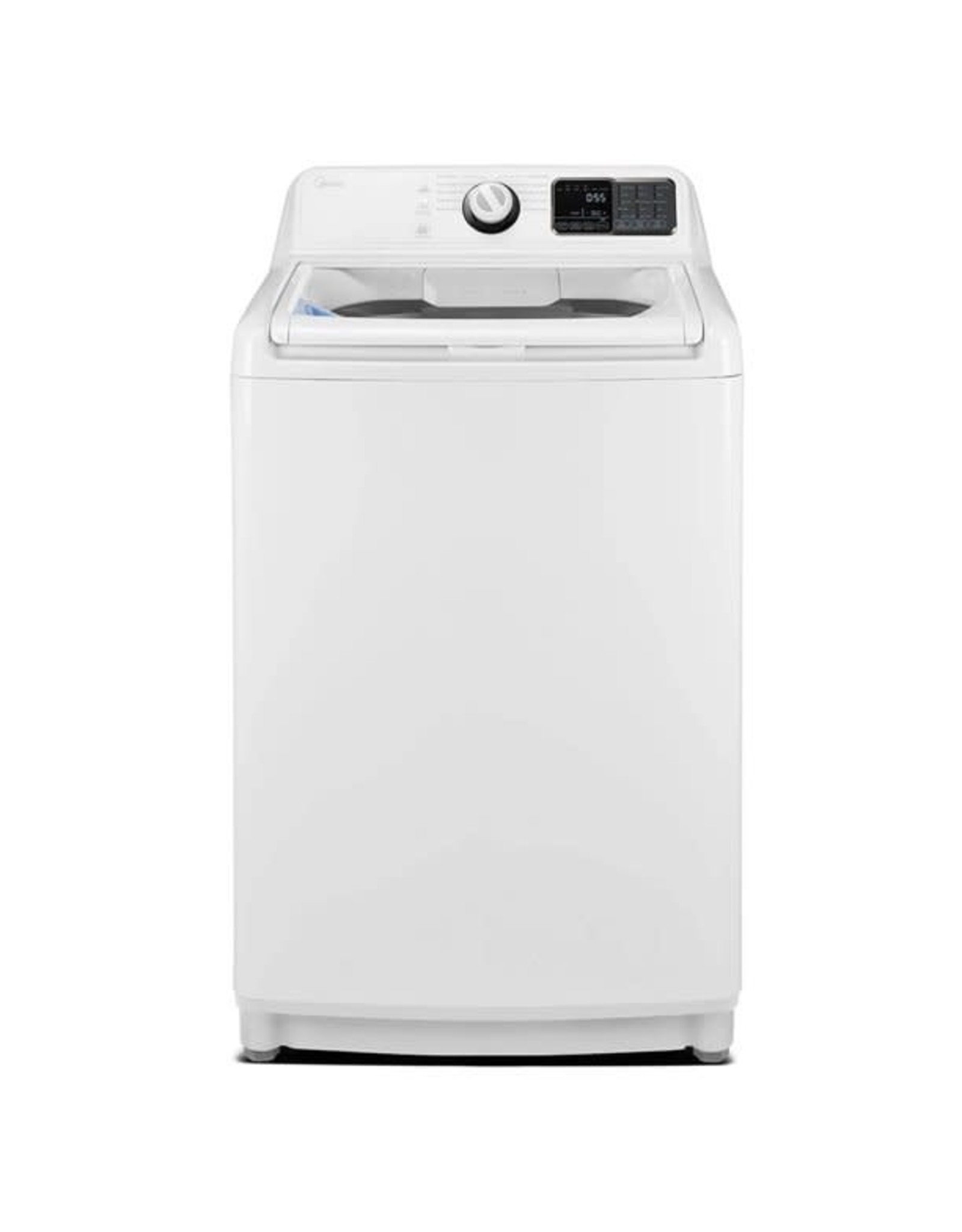 MLV45N1BWW 27 Inch Top Load Washer with 4.5 Cu. Ft. Capacity, Two-Stage Dispenser, Soft Close Glass Lid, Water Plus, 10 Wash Cycles, Quick Wash, Delay Start, Extra Rinse, and Child Lock