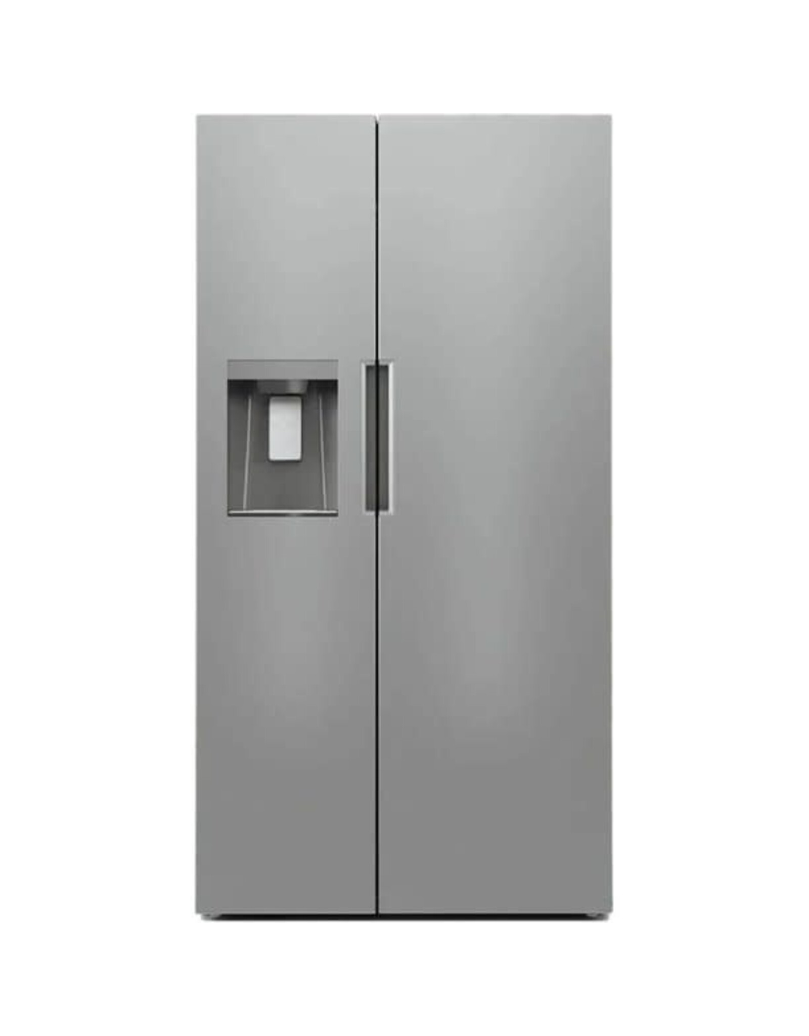 MRS26D5AST  Midea  26.3-cu ft Side-by-Side Refrigerator with Ice Maker (Stainless Steel)