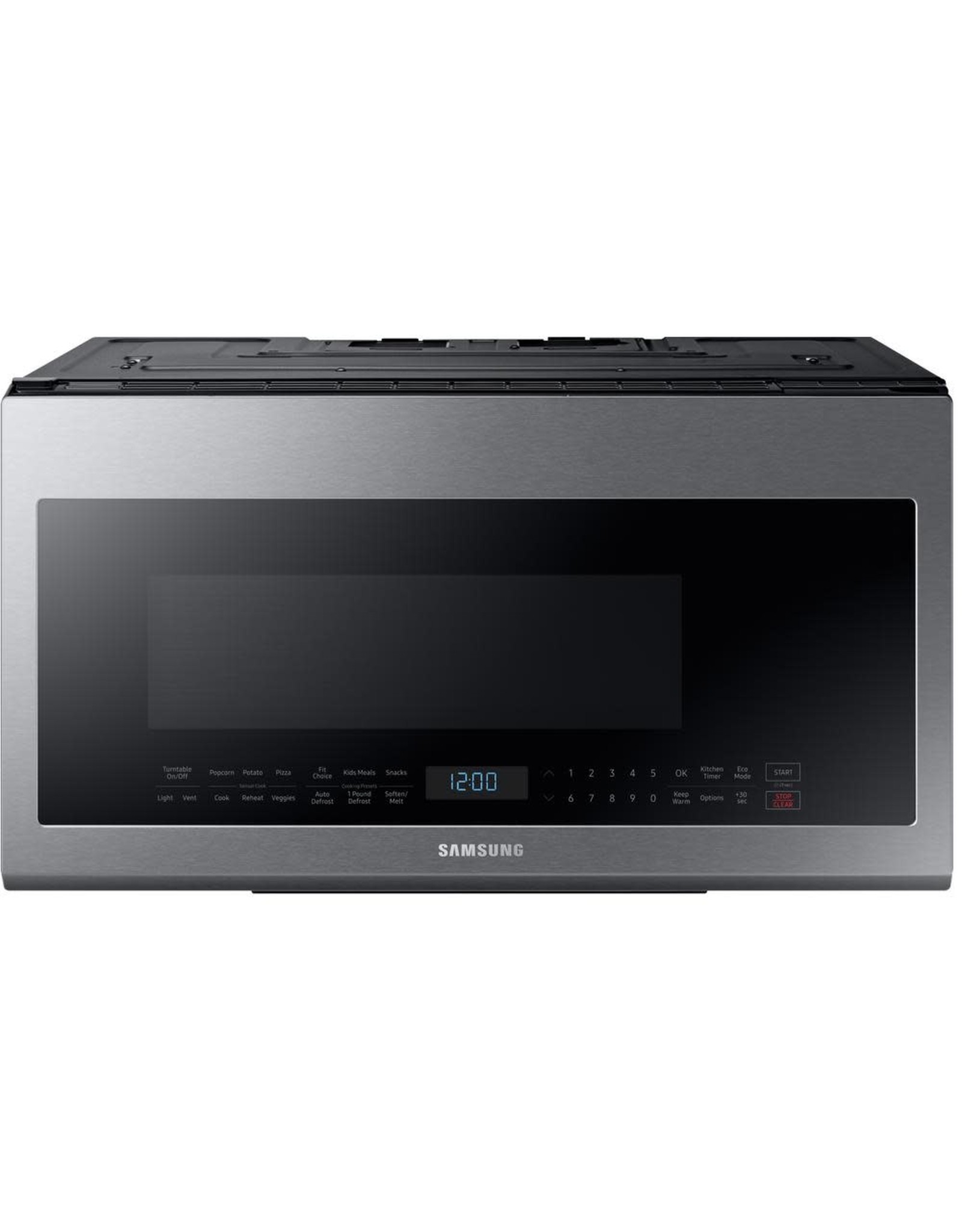 ME21M706BAS Samsung 30 in. W 2.1 cu. ft. Over the Range Microwave in Fingerprint Resistant Stainless Steel with Sensor Cooking