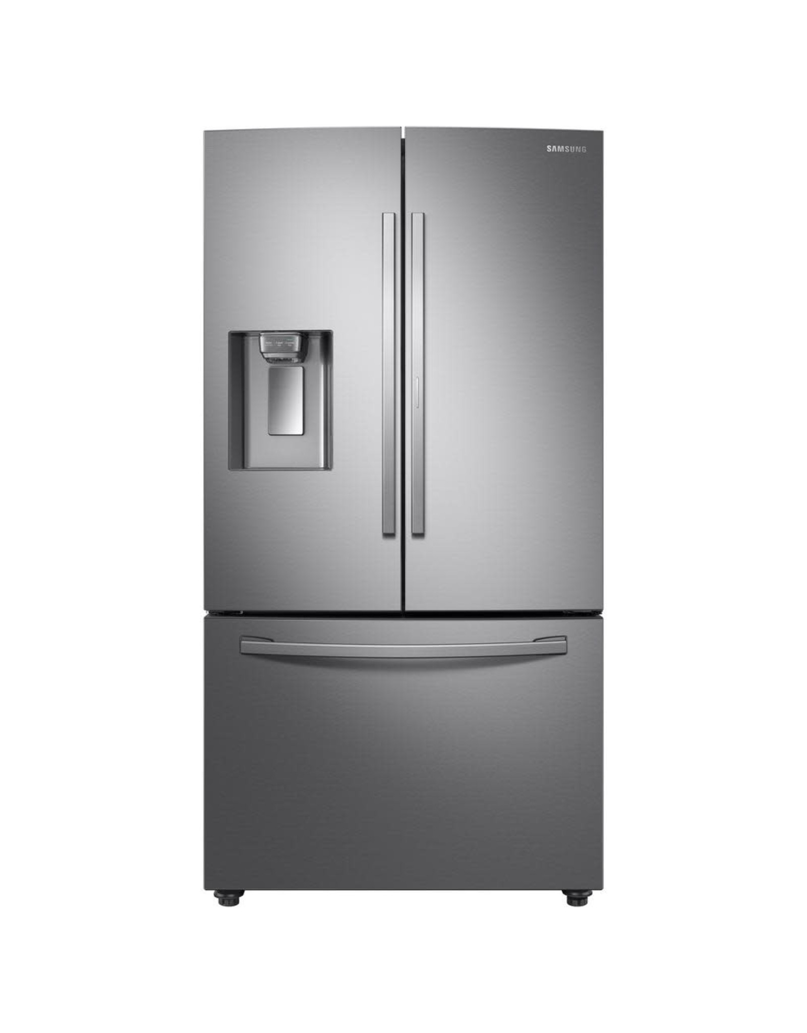 RF28R6201SR Samsung 28 cu. ft. 3-Door French Door Refrigerator in Stainless Steel with Food Showcase Door