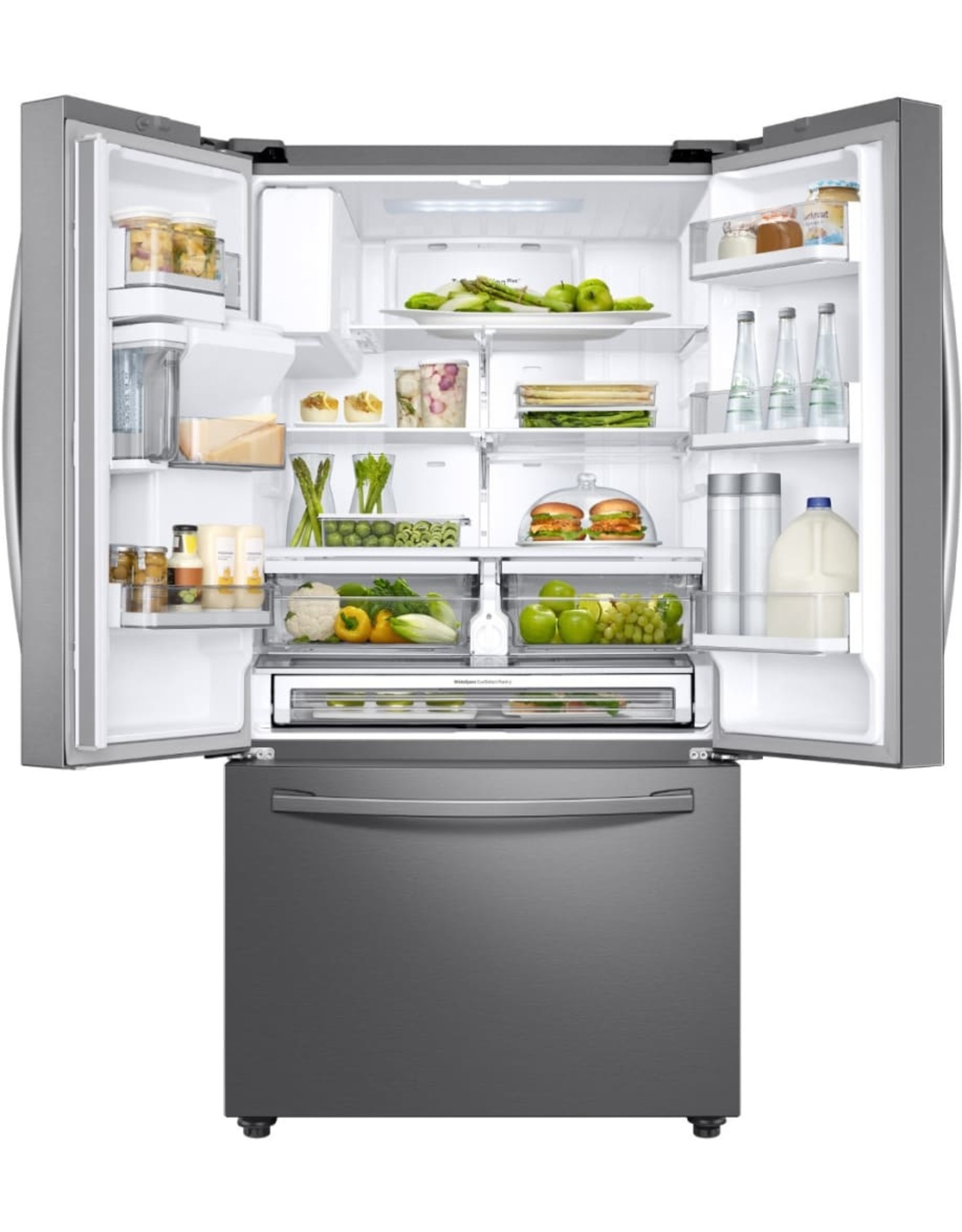 RF28R6221SR 28 cu. ft. 3-Door French Door Refrigerator in Stainless Steel with AutoFill Water Pitcher