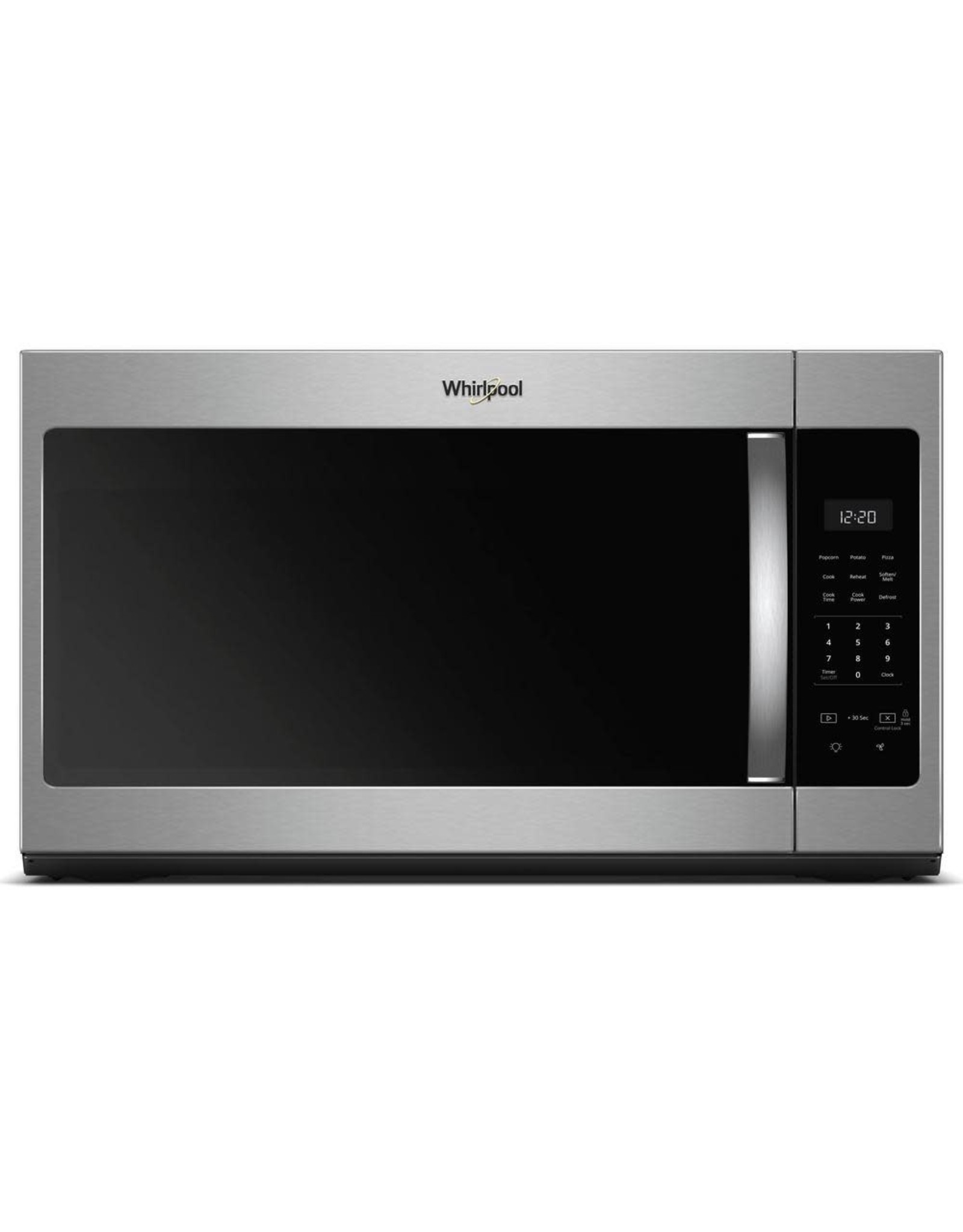 WMH31017HS WHR Microwave, Hood, Combination – 1.7 CU FT, 1000 WATTS, 2-PIECE FRONT, ST