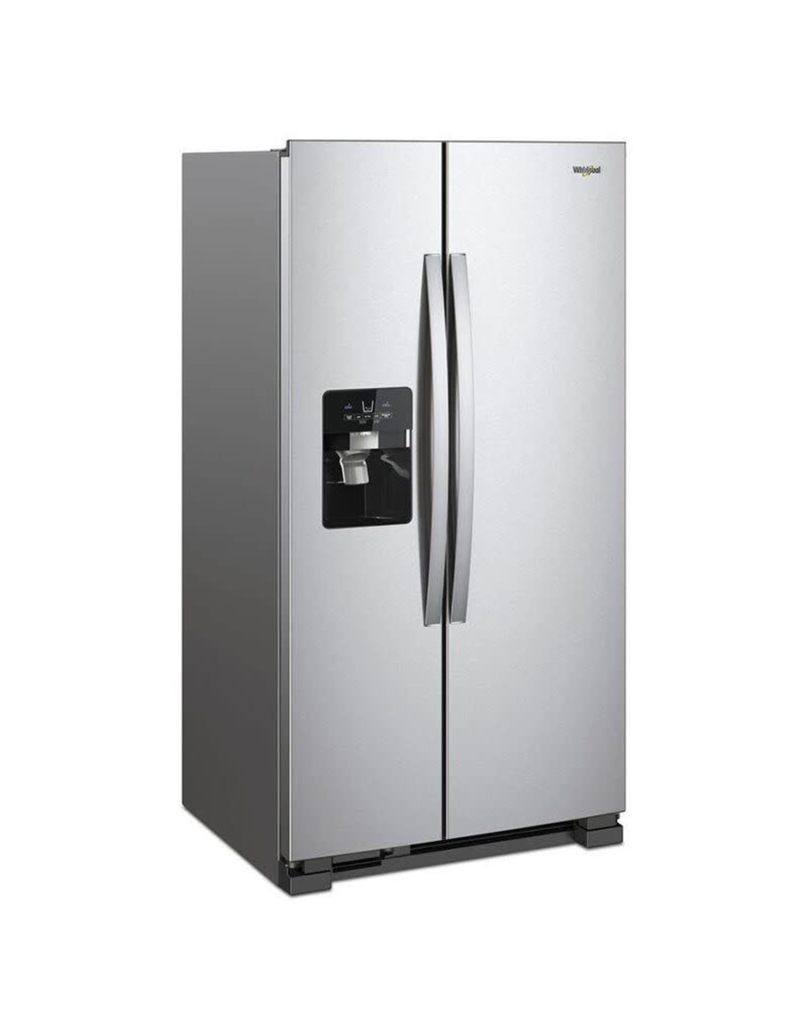WRS555SIHZ  WHR No Frost Side – Free Standing Refr Frez – 25 CU FT, 36 INCH WIDTH, LED LIGHTING, D